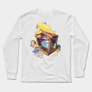 Fish Shop Long Sleeve T-Shirt